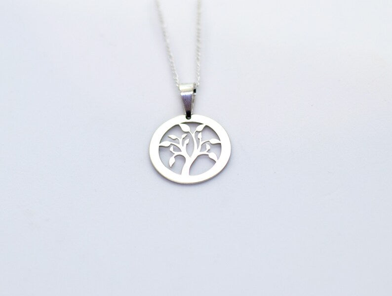 Sterling Silver Tree of Life Necklace