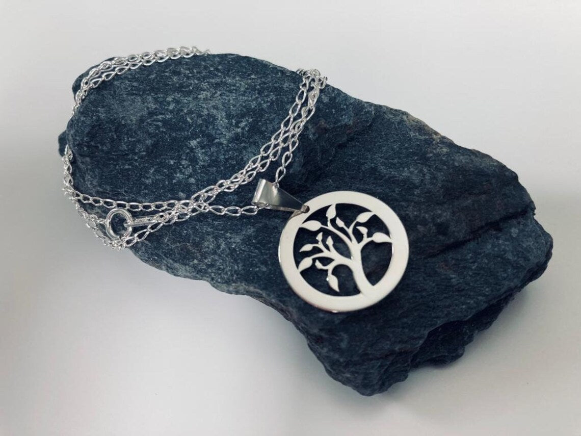 Sterling Silver Tree of Life Necklace