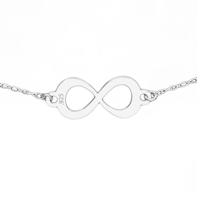 Sterling Silver Infinity Necklace