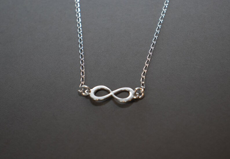 Sterling Silver Infinity Necklace